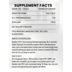 MUTANT YK11 Zeus Nutrition 60 Kapsül